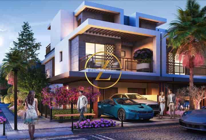 Modern 4-Bedroom Townhouse with Private Garden in Damac Hills 2