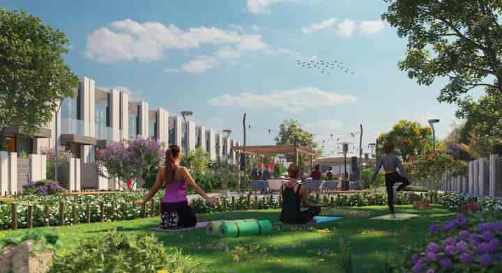 Lyx radhus i Reportage Village, Dubailand