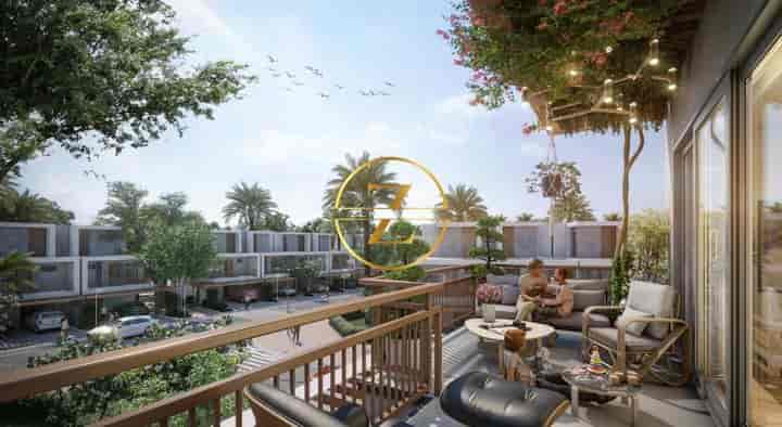 Modernes 4-Bett-Stadthaus mit Privatgarten in Damac Hills 2