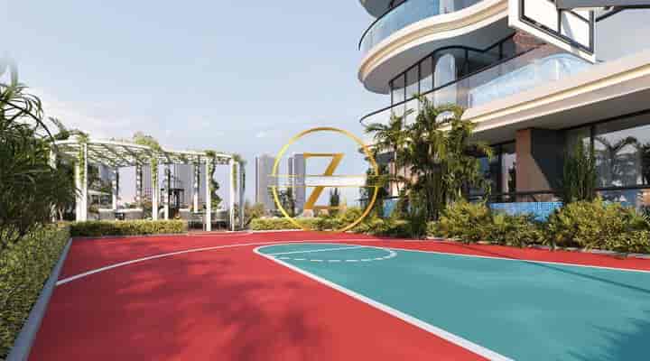 Lyxlivning med privat pool i Majan, Dubai Land