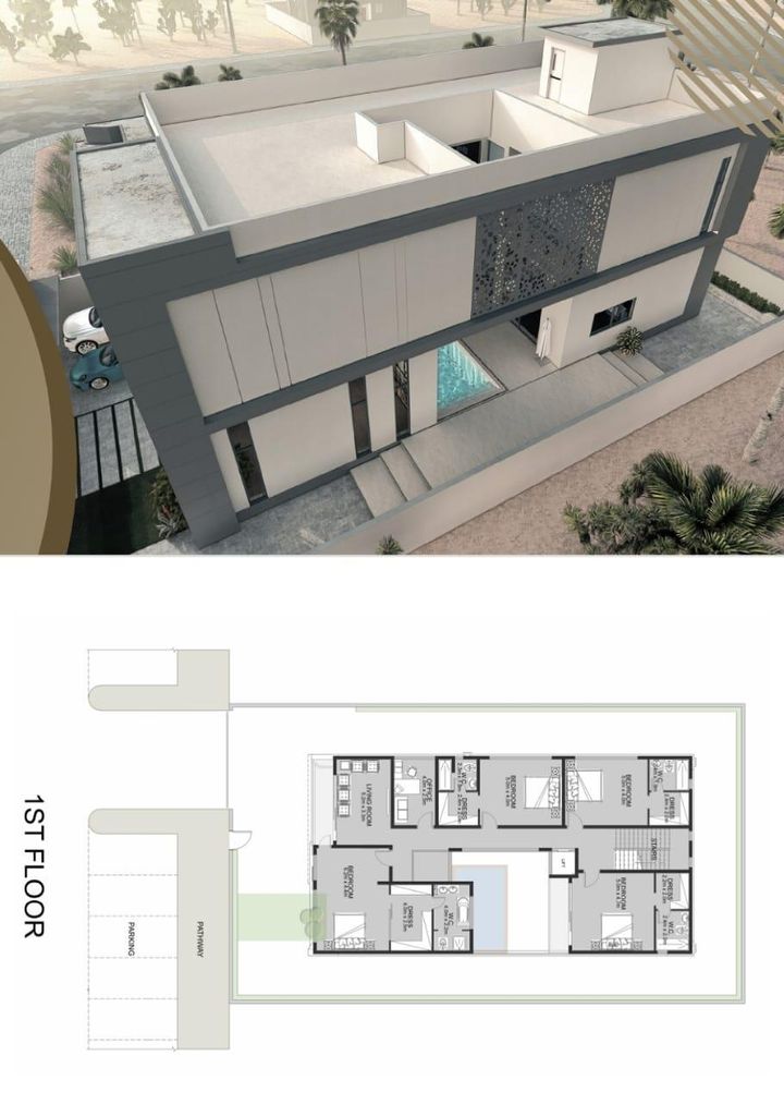 Luxuosas moradias em construção em Al Hoshi, Sharjah