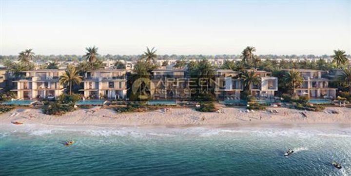 Luxuoso Beachfront Vive em Al Thuraya Island