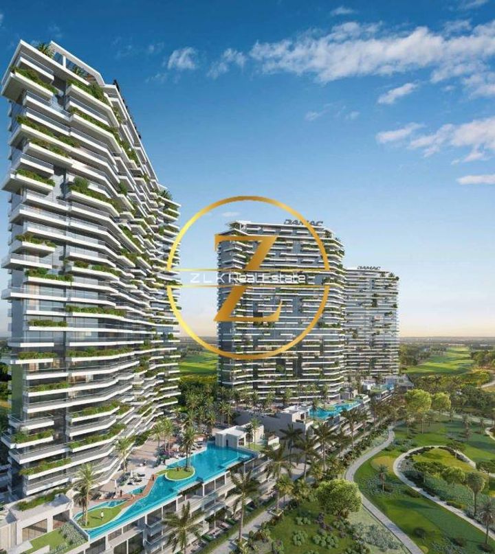 Apartamento de lujo con vista al campo de golf en Damac Hills