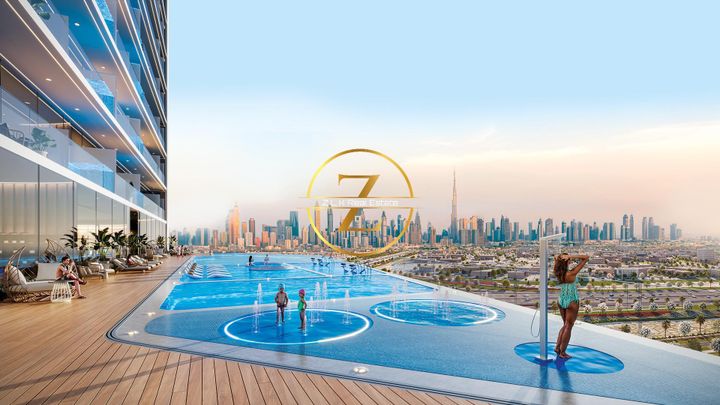 Apartamentos totalmente mobiliados de luxo em Oasiz 1 por Danube em Dubai Silicon Oasis