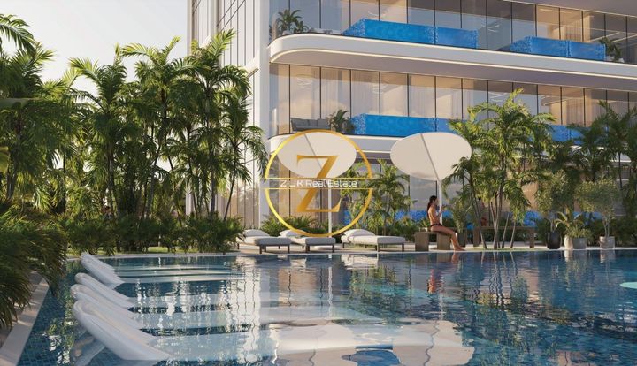 Apartamentos de Luxo 1/2 Quarto com Piscinas Privadas em Samana Lake Views, IMPZ Dubai