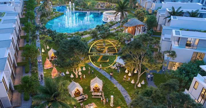 Viver de luxo em Lagoon Comunidade em Damac Sun City